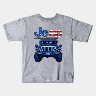 Jeep American Community! Kids T-Shirt